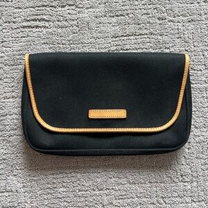 Dooney & Bourke Black Denim Clutch - Made in USA